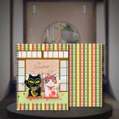 Maneki Neko Lucky Poiluna Notizblock