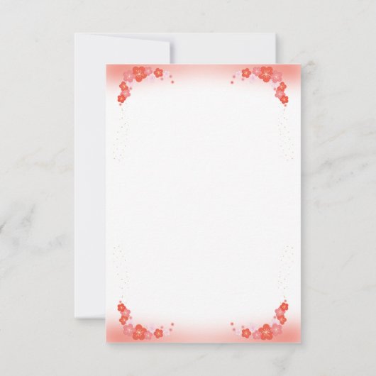 Maneki Neko Lucky Poiluna RSVP Karte (Rückseite)