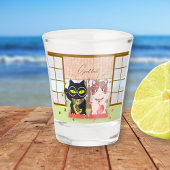 Maneki Neko Lucky Poiluna Schnapsglas