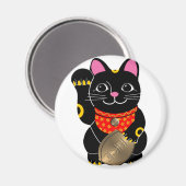 Maneki Neko Magnet (Vorderseite/Rückseite)