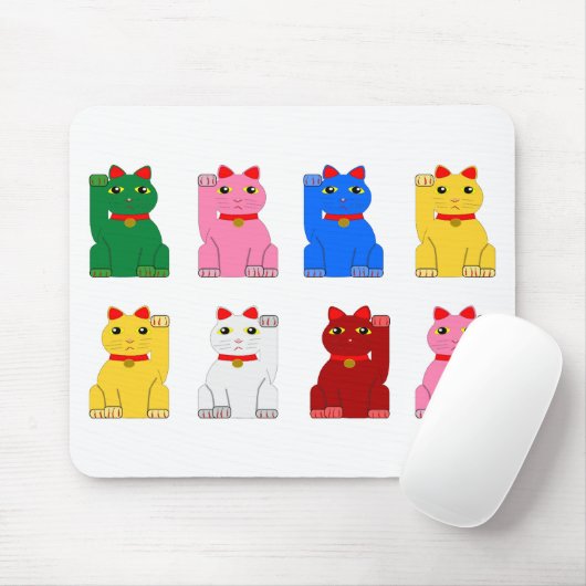 Maneki Neko Mousepad (Mit Mouse)