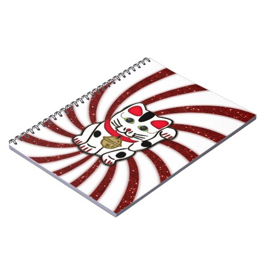 Maneki Neko Notizblock (Linke Seite)