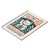 Maneki-Neko Notizblock (Linke Seite)