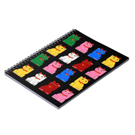 Maneki Neko Notizblock (Linke Seite)