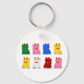 Maneki neko Schlüsselanhänger (Vorderseite)