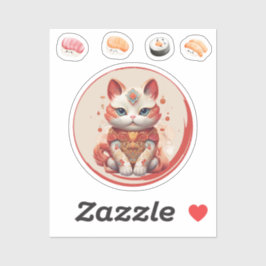 Maneki Neko Sticker
