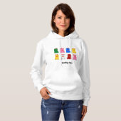 Maneki neko-Sweatshirt Hoodie (Vorne ganz)