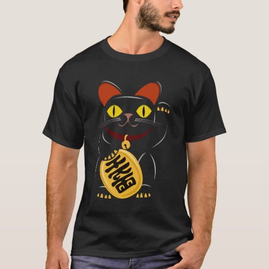 Maneki Neko T-Shirt (Vorderseite)