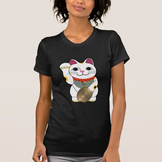 Maneki Neko T-Shirt (Vorderseite)