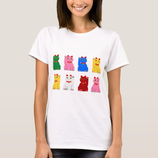 Maneki Neko T-Shirt (Vorderseite)
