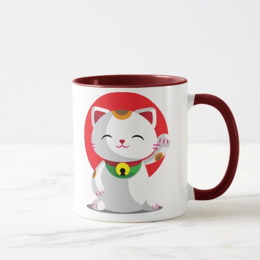 Maneki Neko Tasse (Rechts)