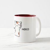 Maneki Neko- Tasse (VorderseiteRechts)