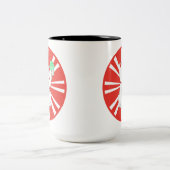 Maneki Neko Tokyo Katze Zweifarbige Tasse (Mittel)