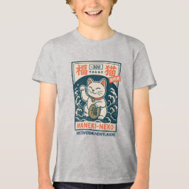 Maneki-Neko Tri-Blend Shirt