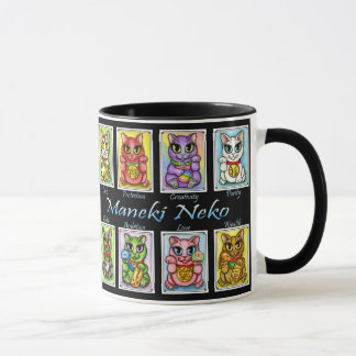 Maneki Neko viel Glück-Katzen-glückliche Tasse