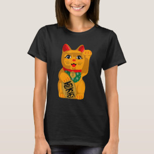 Maneki Neko Vintag japanese Lucky cat T-Shirt