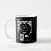 Maneki nekos lucky cats japanese style anime desig kaffeetasse (Links)
