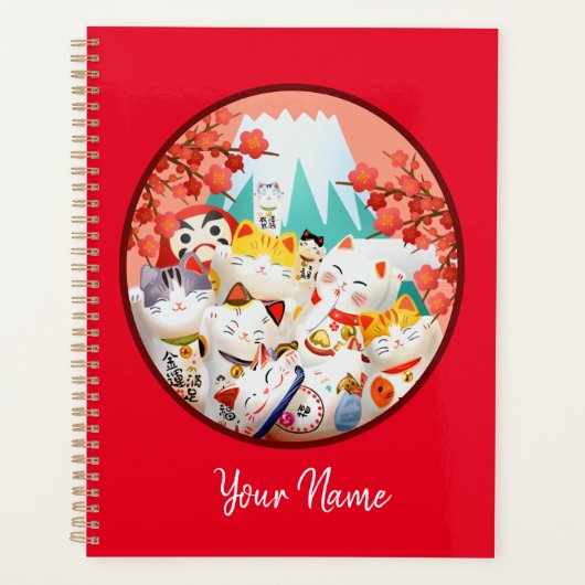 Manekineko Hanami Party Planer (Vorderseite)