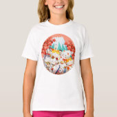 Manekineko Hanami Party T-Shirt (Vorderseite)