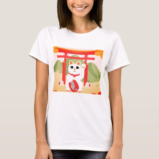 manekineko T-Shirt (Vorderseite)