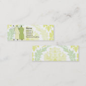 Manequins - dünn mini visitenkarte (Vorne/Hinten)