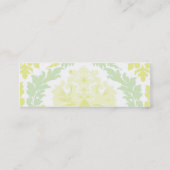 Manequins - dünn mini visitenkarte (Rückseite)