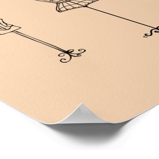 Manequins Vintag Poster (Ecke)