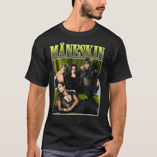 MANESKIN Måneskin Gewinner Eurovision Rock Band 20 T-Shirt (Vorderseite)