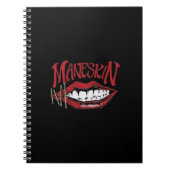 Måneskin-Notebook Notizblock (Vorderseite)