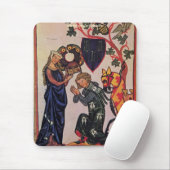 Manesse Codex Religious Art Mousepad (Mit Mouse)