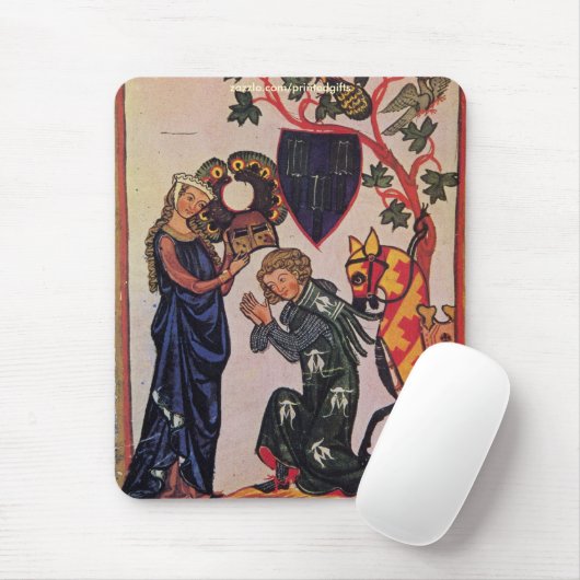 Manesse Codex Religious Art Mousepad (Mit Mouse)