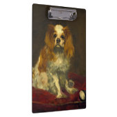 Manet A King Charles Spaniel Klemmbrett (Rechts)