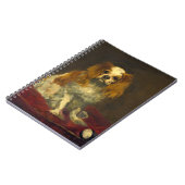 Manet A King Charles Spaniel Notizblock (Linke Seite)