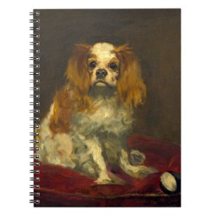 Manet A King Charles Spaniel Notizblock
