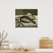 Manet | Aal and Red Mullet, 1864 Poster (Küche)