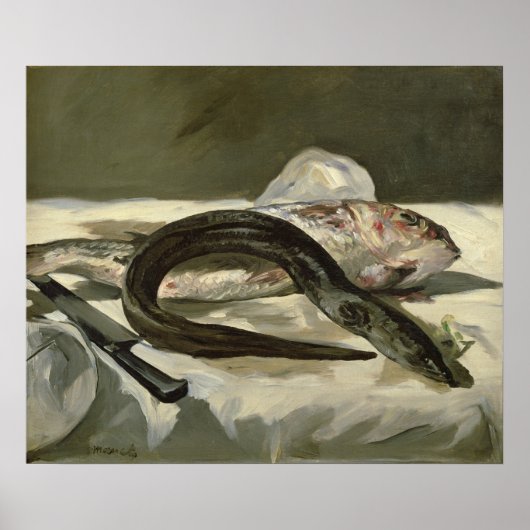 Manet | Aal and Red Mullet, 1864 Poster (Vorne)