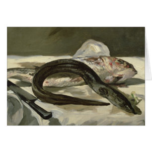 Manet Aal und rote Meeräsche, 1864