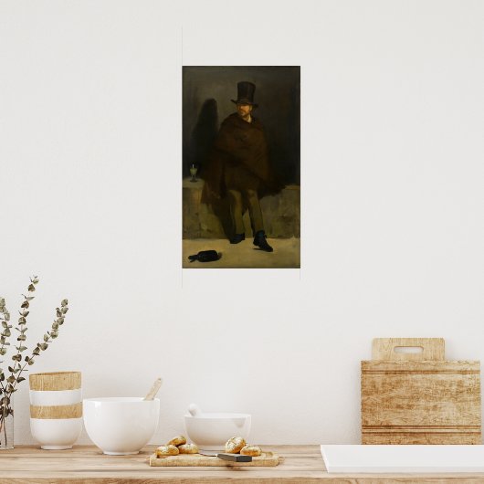 Manet - Absinthe Drinker Poster (Küche)