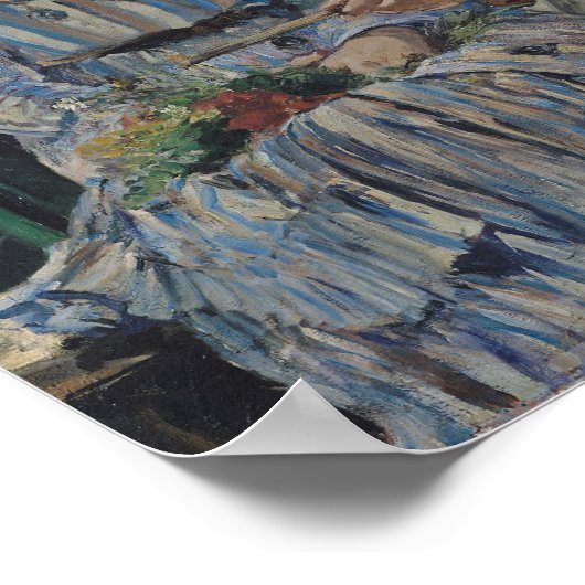 Manet | Argenteuil, 1874 Poster (Ecke)