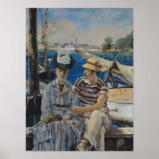 Manet | Argenteuil, 1874 Poster (Vorne)