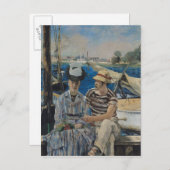 Manet | Argentinien, 1874 Postkarte (Vorne/Hinten)