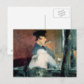 Manet | Bar, 1878-79 Postkarte (Vorne/Hinten)