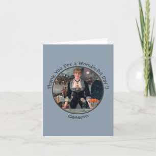 Manet Bar at the Folies-Bergère Party Collection Dankeskarte