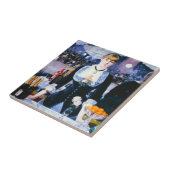 Manet Bar beim Folies Bergere Fliese (Seite)