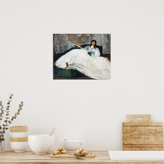 Manet - Baudelaires Ministerin, neu formuliert Poster (Küche)