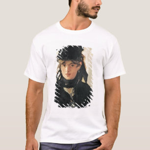 Manet Berthe Morisot mit einem Blumenstrauß der T-Shirt