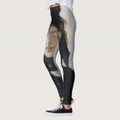 Manet - Berthe Morisot mit einem Blumenstrauß Leggings (Links)