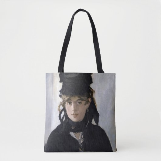 Manet - Berthe Morisot mit einem Blumenstrauß Tasche (Vorderseite)