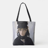Manet - Berthe Morisot mit einem Blumenstrauß Tasche (Rückseite)
