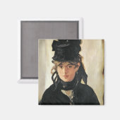 Manet | Berthe Morisot mit einem Bouquet aus Viole Magnet (Vorderseite/Rückseite)